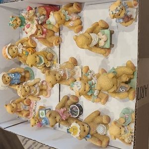 Cherished Teddies lot of 15 vintage teddies